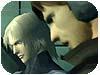 Snake and I looking at the dead Navy Captain.