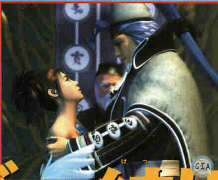 Embracing Yuna.